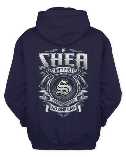 SHEA AP81-K4-626 - Personalized Ahmed Quote Apparel “If Ahmed Can't Fix It, No One Can” - Unisex Hoodie - Navy
