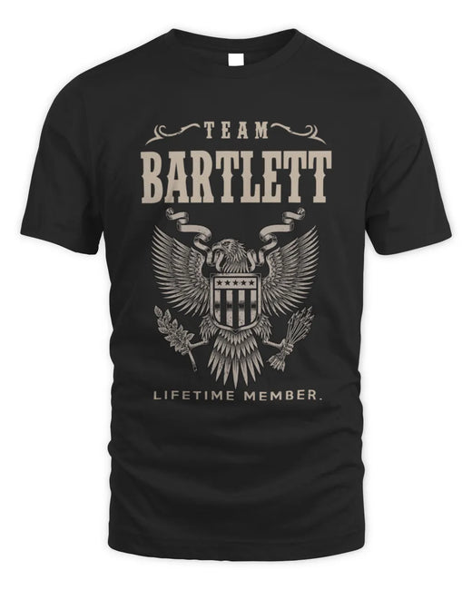 BARTLETT TP06-K82 – Personalized Classic Style Apparel “Team NAME Lifetime Member”