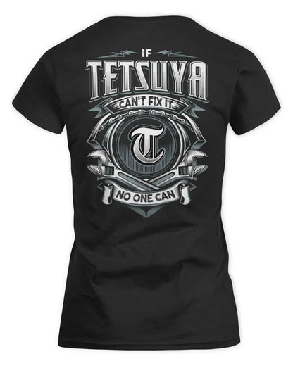 TETSUYA AP81-K4-626 - Personalized Ahmed Quote Apparel “If Ahmed Can't Fix It, No One Can” - Women's Standard T-Shirt - Black
