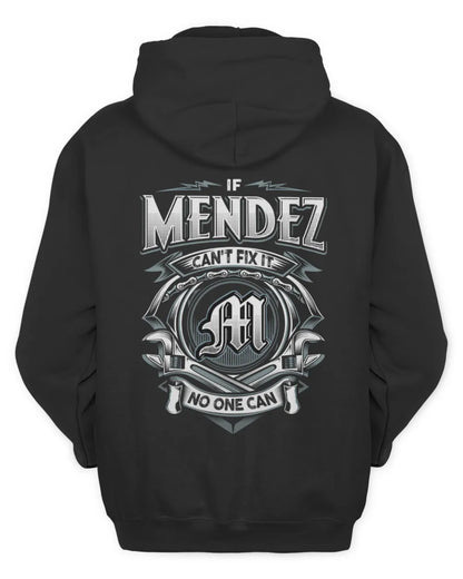 MENDEZ AP81-K4-626 - Personalized Ahmed Quote Apparel “If Ahmed Can't Fix It, No One Can” - Unisex Hoodie - Black