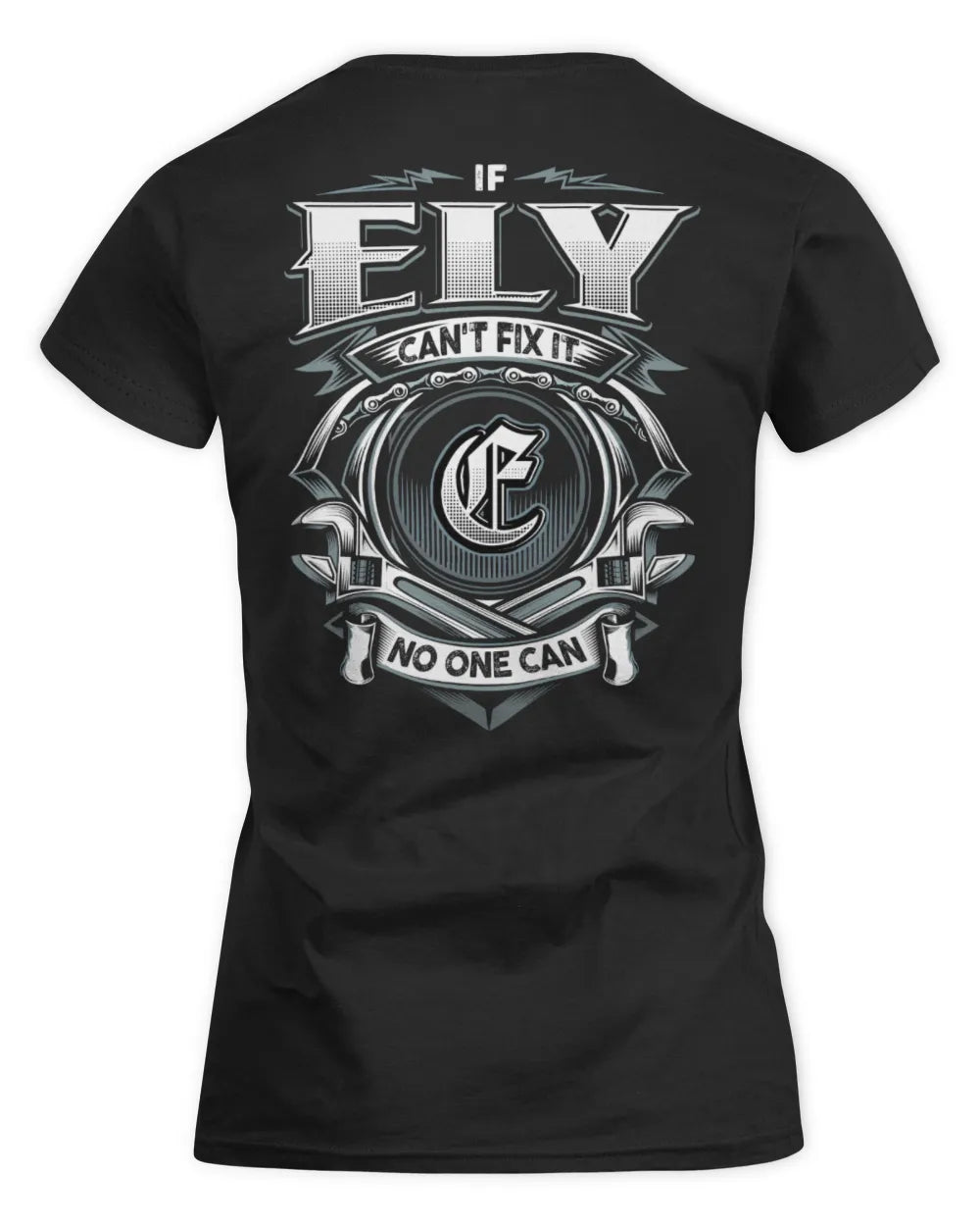 ELY AP81-K4-626 - Personalized Ahmed Quote Apparel “If Ahmed Can't Fix It, No One Can” - Women's Standard T-Shirt - Black