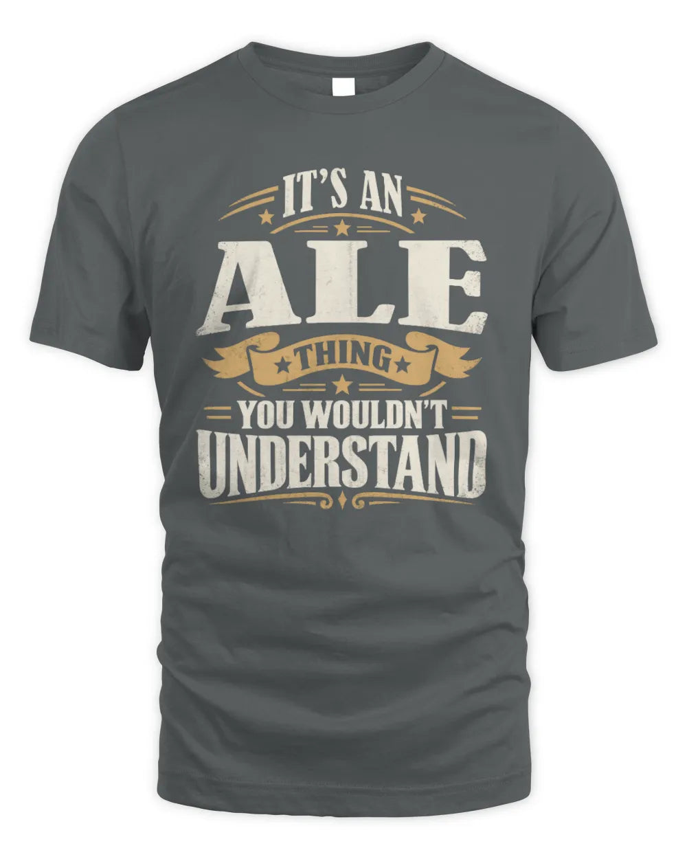 ALE P08 TH51 - Personalized “It’s a/an [NAME] Thing – You Wouldn’t Understand” Shirt - Unisex Standard T-Shirt - Charcoal