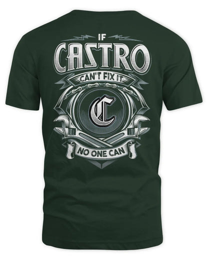 CASTRO AP81-K4-626 - Personalized Ahmed Quote Apparel “If Ahmed Can't Fix It, No One Can” - Unisex Standard T-Shirt - Forest Green