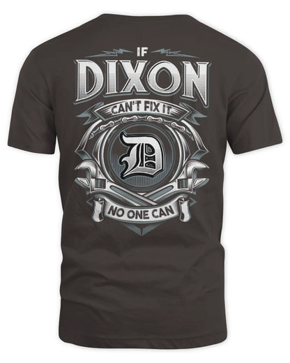 DIXON AP81-K4-626 - Personalized Ahmed Quote Apparel “If Ahmed Can't Fix It, No One Can” - Unisex Standard T-Shirt - Dark Chocolate