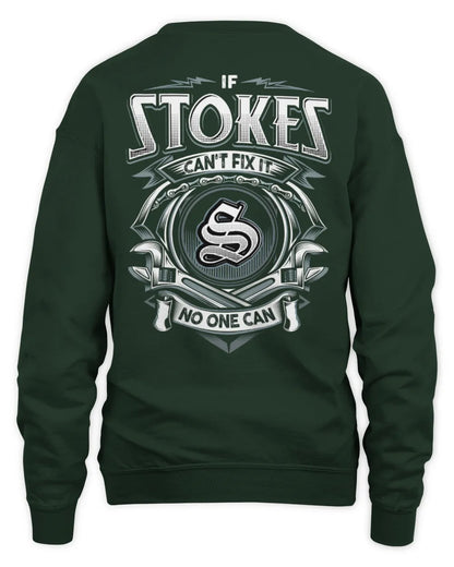 STOKES AP81-K4-626 - Personalized Ahmed Quote Apparel “If Ahmed Can't Fix It, No One Can” - Unisex Sweatshirt - Forest Green