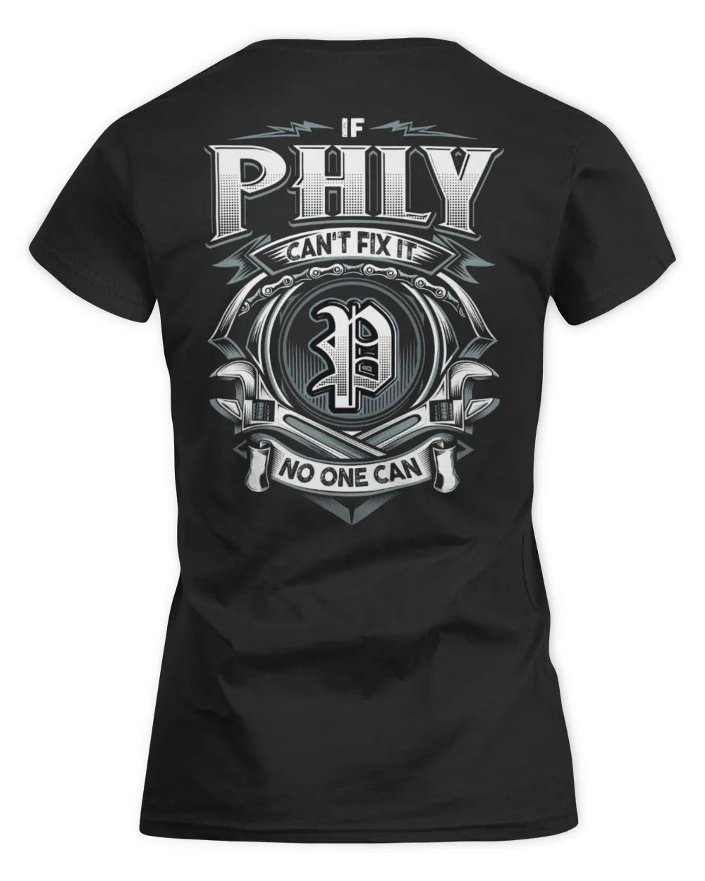PHLY AP81-K4-626 - Personalized Ahmed Quote Apparel “If Ahmed Can't Fix It, No One Can” - Women's Standard T-Shirt - Black