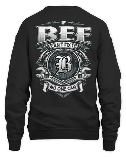 BEE AP81-K4-626 - Personalized Ahmed Quote Apparel “If Ahmed Can't Fix It, No One Can” - Unisex Sweatshirt - Black