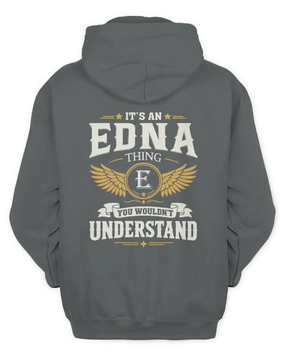 EDNA KT06-M008 It’s a [NAME] Thing – You Wouldn’t Understand | Personalized Vintage T-Shirt - Unisex Hoodie - Charcoal