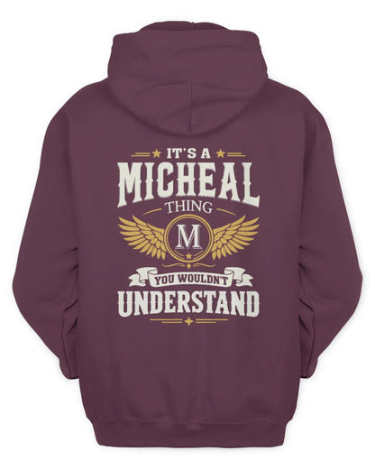 MICHEAL KT06-M008 It’s a [NAME] Thing – You Wouldn’t Understand | Personalized Vintage T-Shirt - Unisex Hoodie - Maroon