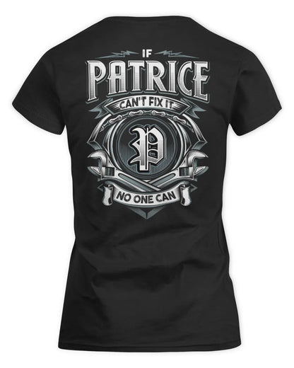 PATRICE AP81-K4-626 - Personalized Ahmed Quote Apparel “If Ahmed Can't Fix It, No One Can” - Women's Standard T-Shirt - Black