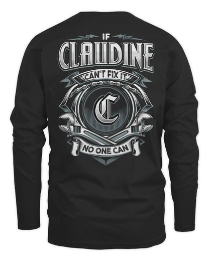 CLAUDINE AP81-K4-626 - Personalized Ahmed Quote Apparel “If Ahmed Can't Fix It, No One Can” - Men's Long Sleeved T-Shirt - Black