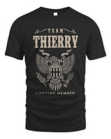 THIERRY TP06-K82 – Personalized Classic Style Apparel “Team NAME Lifetime Member” - Unisex Standard T-Shirt - Black