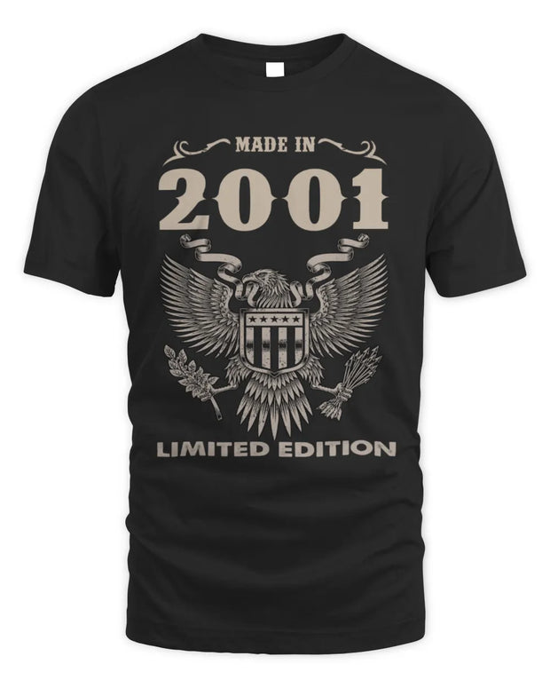 2001 TH04-K2 – Classic Birth Year Limited Edition T-Shirt