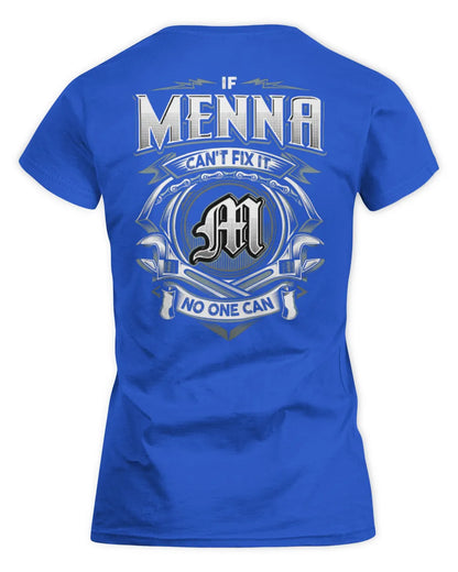 MENNA AP81-K4-626 - Personalized Ahmed Quote Apparel “If Ahmed Can't Fix It, No One Can” - Women's Standard T-Shirt - Royal