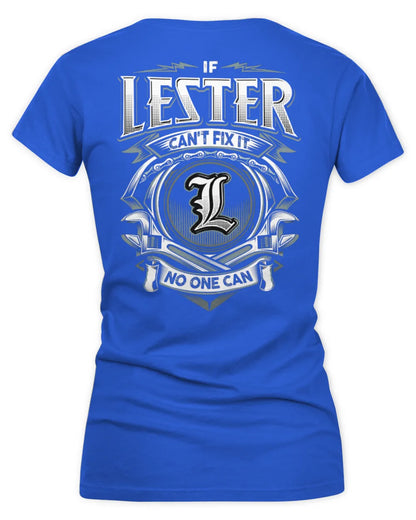 LESTER AP81-K4-626 - Personalized Ahmed Quote Apparel “If Ahmed Can't Fix It, No One Can” - Women's V-Neck T-Shirt - Royal