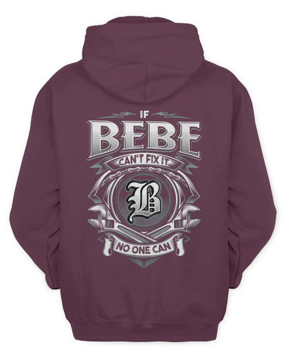 BEBE AP81-K4-626 - Personalized Ahmed Quote Apparel “If Ahmed Can't Fix It, No One Can” - Unisex Hoodie - Maroon