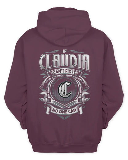 CLAUDIA AP81-K4-626 - Personalized Ahmed Quote Apparel “If Ahmed Can't Fix It, No One Can” - Unisex Hoodie - Maroon
