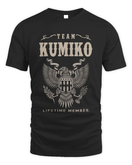 KUMIKO TP06-K82 – Personalized Classic Style Apparel “Team NAME Lifetime Member”