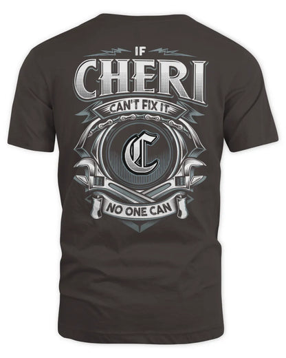 CHERI AP81-K4-626 - Personalized Ahmed Quote Apparel “If Ahmed Can't Fix It, No One Can” - Unisex Standard T-Shirt - Dark Chocolate
