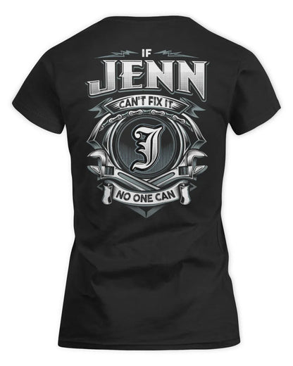 JENN AP81-K4-626 - Personalized Ahmed Quote Apparel “If Ahmed Can't Fix It, No One Can” - Women's Standard T-Shirt - Black