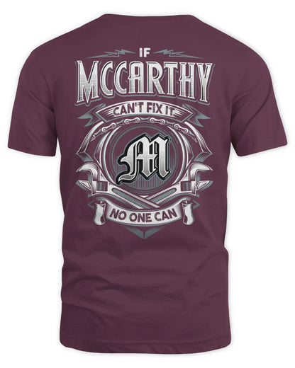 MCCARTHY AP81-K4-626 - Personalized Ahmed Quote Apparel “If Ahmed Can't Fix It, No One Can” - Unisex Standard T-Shirt - Maroon