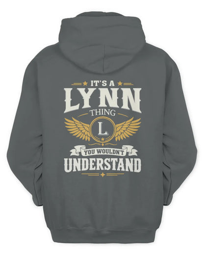 LYNN KT06-M008 It’s a [NAME] Thing – You Wouldn’t Understand | Personalized Vintage T-Shirt - Unisex Hoodie - Charcoal