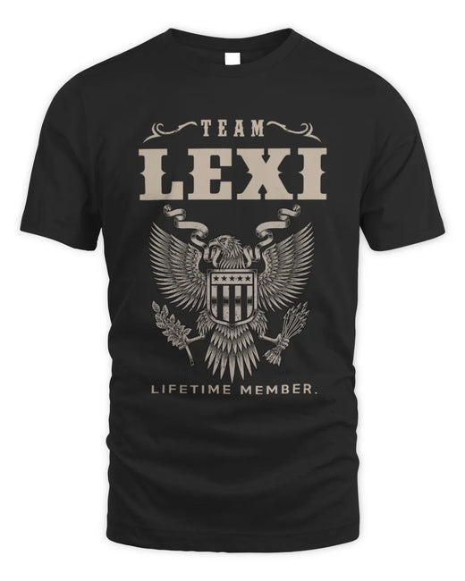 LEXI TP06-K82 – Personalized Classic Style Apparel “Team NAME Lifetime Member”