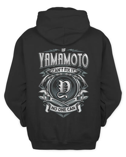 YAMAMOTO AP81-K4-626 - Personalized Ahmed Quote Apparel “If Ahmed Can't Fix It, No One Can” - Unisex Hoodie - Black