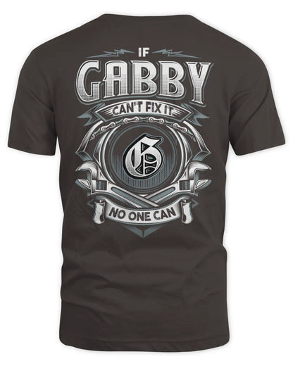 GABBY AP81-K4-626 - Personalized Ahmed Quote Apparel “If Ahmed Can't Fix It, No One Can” - Unisex Standard T-Shirt - Dark Chocolate