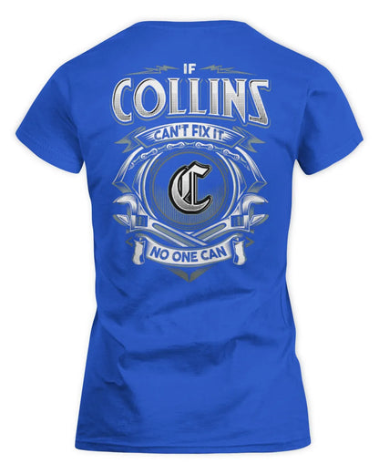 COLLINS AP81-K4-626 - Personalized Ahmed Quote Apparel “If Ahmed Can't Fix It, No One Can” - Women's Standard T-Shirt - Royal