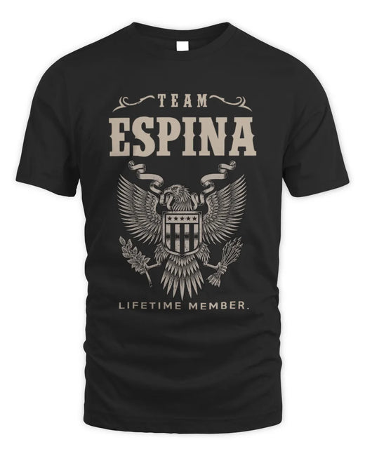 ESPINA TP06-K82 – Personalized Classic Style Apparel “Team NAME Lifetime Member”