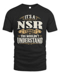 NSR P08 TH51 - Personalized “It’s a/an [NAME] Thing – You Wouldn’t Understand” Shirt - Unisex Standard T-Shirt - Black