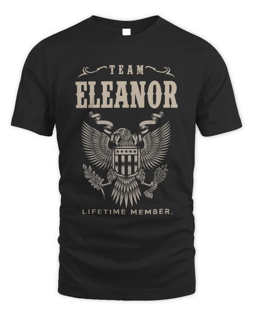 ELEANOR TP06-K82 – Personalized Classic Style Apparel “Team NAME Lifetime Member”