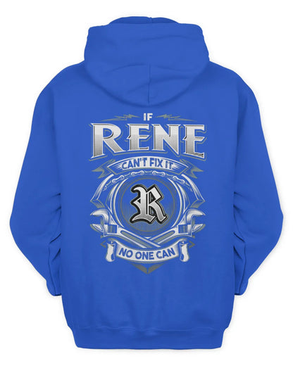 RENE AP81-K4-626 - Personalized Ahmed Quote Apparel “If Ahmed Can't Fix It, No One Can” - Unisex Hoodie - Royal