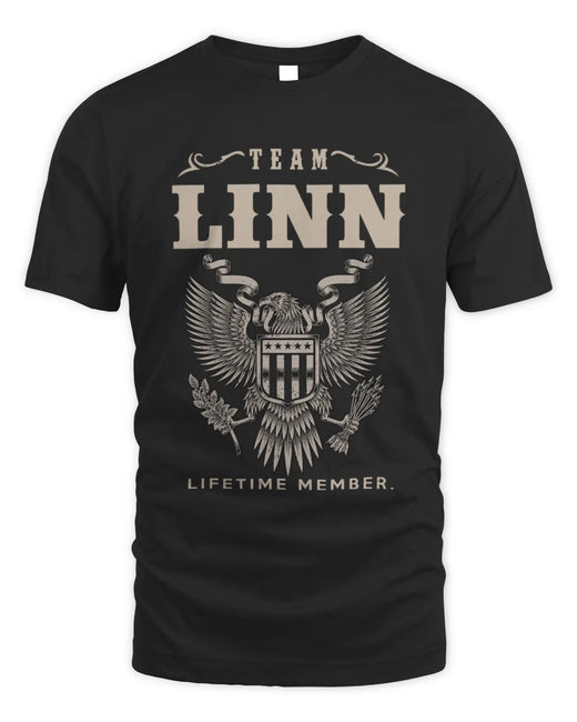 LINN TP06-K82 – Personalized Classic Style Apparel “Team NAME Lifetime Member”