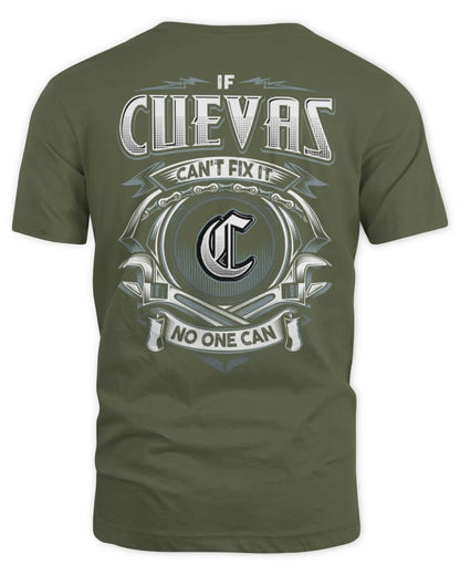 CUEVAS AP81-K4-626 - Personalized Ahmed Quote Apparel “If Ahmed Can't Fix It, No One Can” - Unisex Standard T-Shirt - Military Green