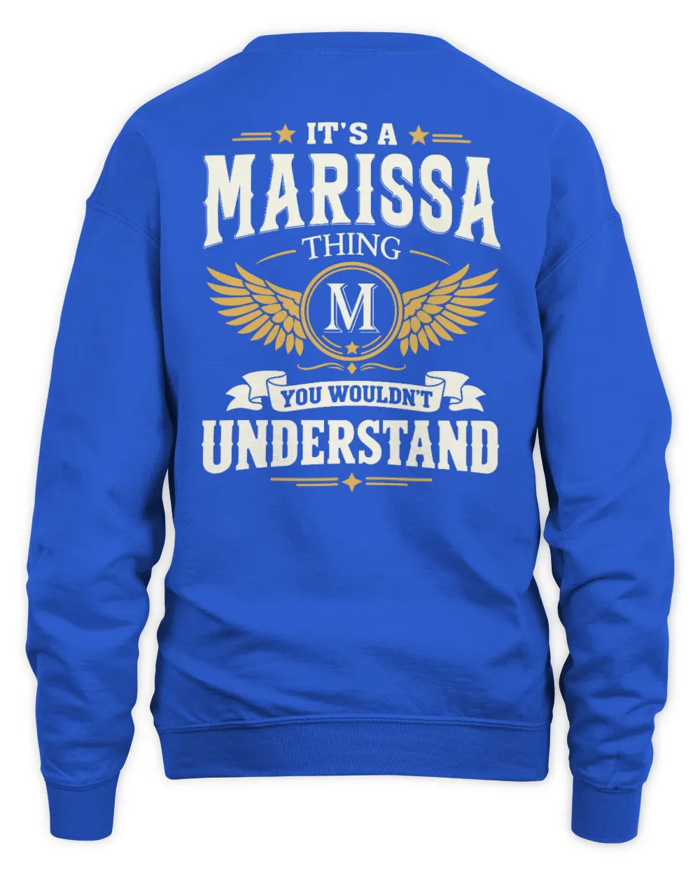 MARISSA KT06-M008 It’s a [NAME] Thing – You Wouldn’t Understand | Personalized Vintage T-Shirt - Unisex Sweatshirt - Royal