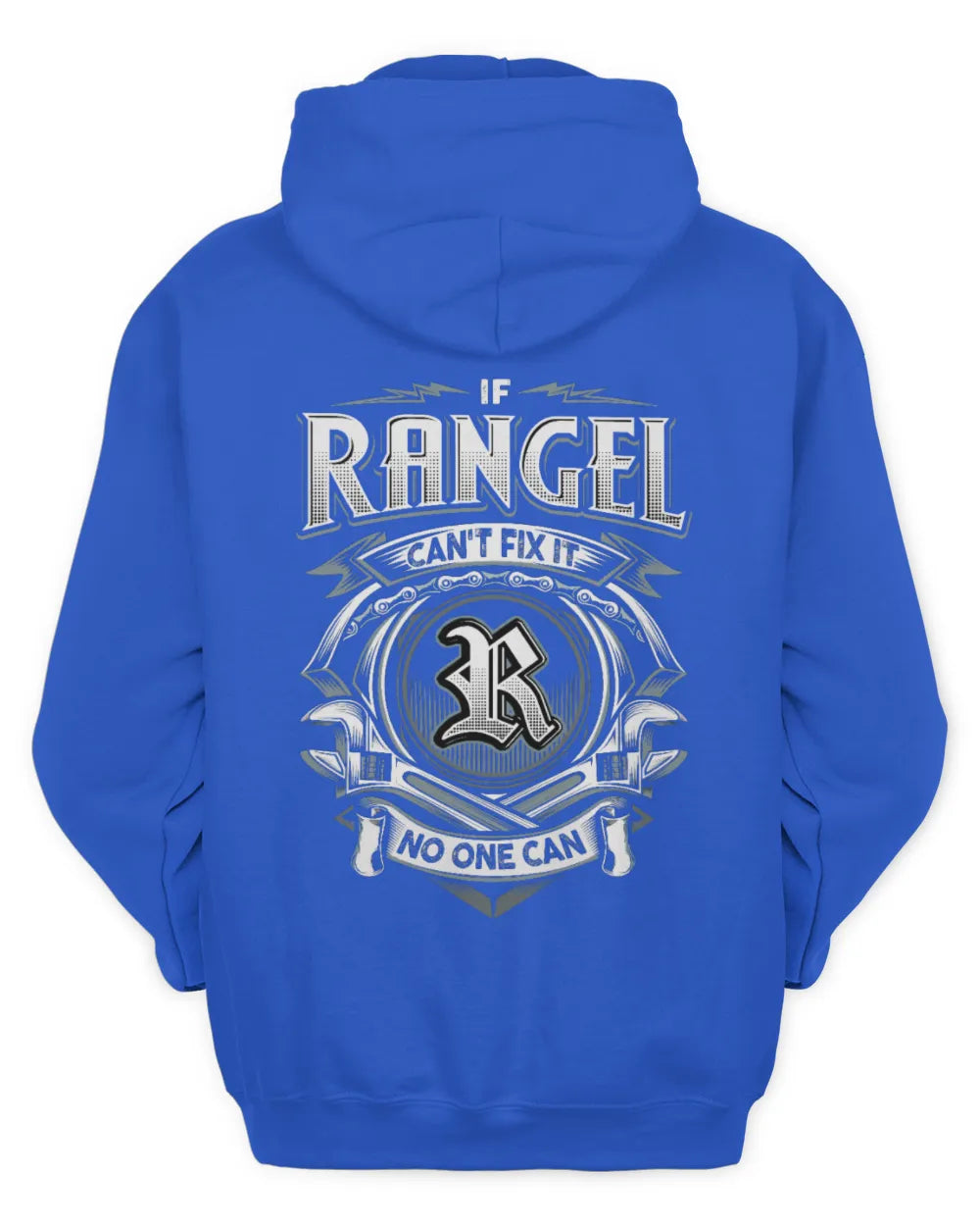RANGEL AP81-K4-626 - Personalized Ahmed Quote Apparel “If Ahmed Can't Fix It, No One Can” - Unisex Hoodie - Royal