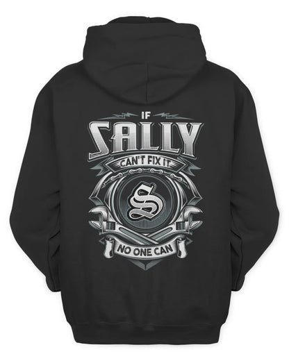 SALLY AP81-K4-626 - Personalized Ahmed Quote Apparel “If Ahmed Can't Fix It, No One Can” - Unisex Hoodie - Black