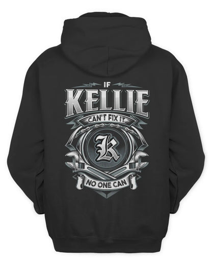 KELLIE AP81-K4-626 - Personalized Ahmed Quote Apparel “If Ahmed Can't Fix It, No One Can” - Unisex Hoodie - Black