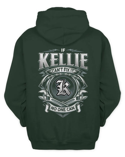KELLIE AP81-K4-626 - Personalized Ahmed Quote Apparel “If Ahmed Can't Fix It, No One Can” - Unisex Hoodie - Forest Green