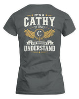 CATHY KT06-M008 It’s a [NAME] Thing – You Wouldn’t Understand | Personalized Vintage T-Shirt - Women's Standard T-Shirt - Charcoal