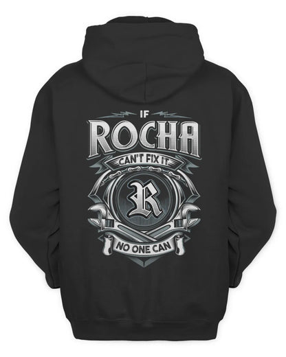 ROCHA AP81-K4-626 - Personalized Ahmed Quote Apparel “If Ahmed Can't Fix It, No One Can” - Unisex Hoodie - Black