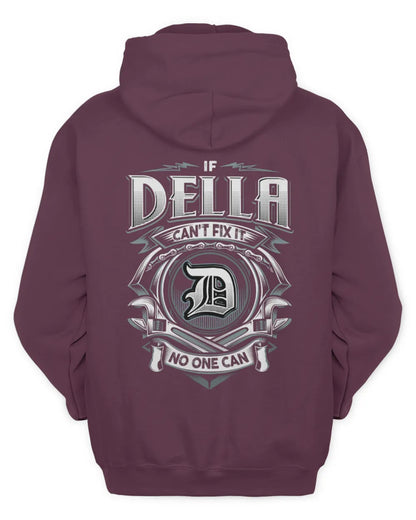 DELLA AP81-K4-626 - Personalized Ahmed Quote Apparel “If Ahmed Can't Fix It, No One Can” - Unisex Hoodie - Maroon