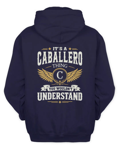 CABALLERO KT06-M008 It’s a [NAME] Thing – You Wouldn’t Understand | Personalized Vintage T-Shirt - Unisex Hoodie - Navy
