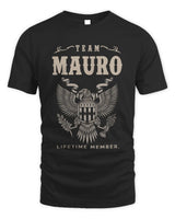 MAURO TP06-K82 – Personalized Classic Style Apparel “Team NAME Lifetime Member” - Unisex Standard T-Shirt - Black