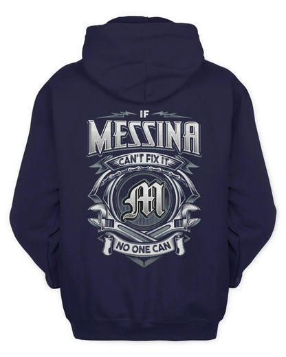 MESSINA AP81-K4-626 - Personalized Ahmed Quote Apparel “If Ahmed Can't Fix It, No One Can” - Unisex Hoodie - Navy