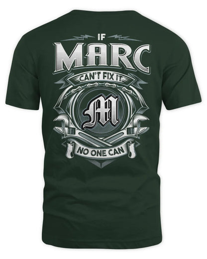 MARC AP81-K4-626 - Personalized Ahmed Quote Apparel “If Ahmed Can't Fix It, No One Can” - Unisex Standard T-Shirt - Forest Green