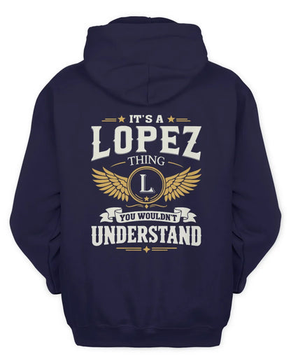 LOPEZ KT06-M008 It’s a [NAME] Thing – You Wouldn’t Understand | Personalized Vintage T-Shirt - Unisex Hoodie - Navy