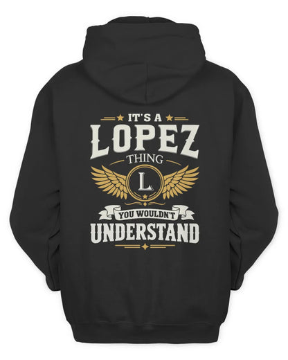 LOPEZ KT06-M008 It’s a [NAME] Thing – You Wouldn’t Understand | Personalized Vintage T-Shirt - Unisex Hoodie - Black